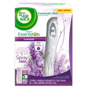 Purificador Bom Ar Fresh Gratis Refil Lavanda