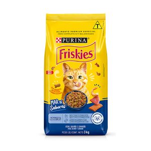 Racao Friskies 3kg Peixe
