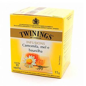 Cha Twinings 15g Camomila/Mel / Baunilha