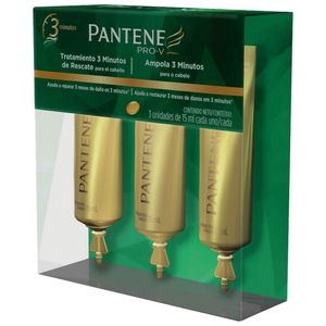Ampola Pantene 15ml Reconstrucao C/3