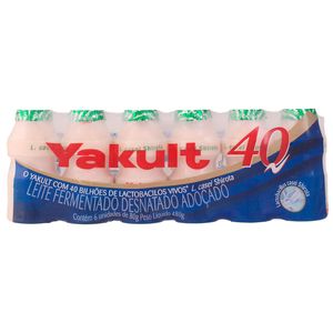 Leite Fermentado Yakult C/ 6 Un. 480g