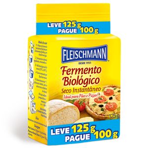 Fermento Bio.Fleischmann L125p100g Seco