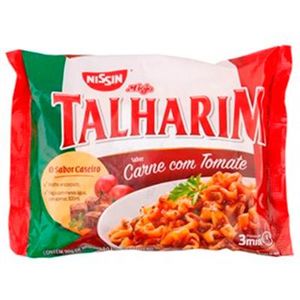 Macarrão Instantâneo Nissin Talharim 99g Carne / Tomate