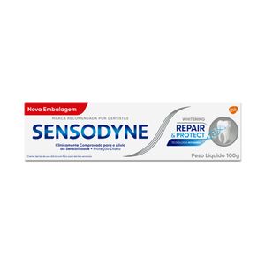 Creme Dental Sensodyne 100g Repair {&} Protect Whitening