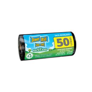 Saco P/Lixo Dover Roll 50l C/20 Recicl