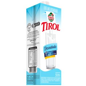 Leite L.Vida Tirol 1l Desnatado T.Rosca