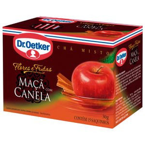 Chá Dr. Oetker 10g Aromas {&} Frutas Maçã / Canela