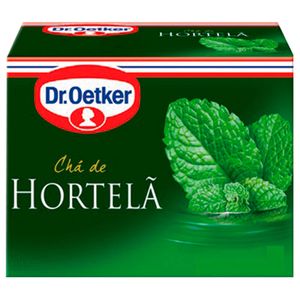 Cha Dr. Oetker 10g Hortel?