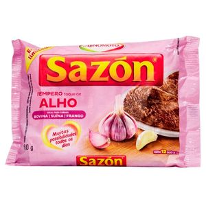 Tempero Sazon 60g Toq.Alho Bov/Sui/Fgo