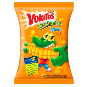 Salgadinho Yokitos 54g Conchinha De Queijo