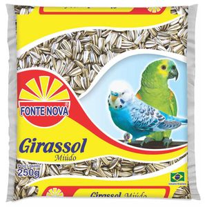 Semente Girassol Fonte Nova 250g
