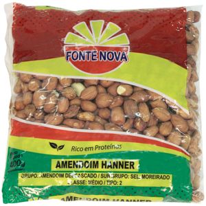 Amendoim Fonte Nova 400g Hunner