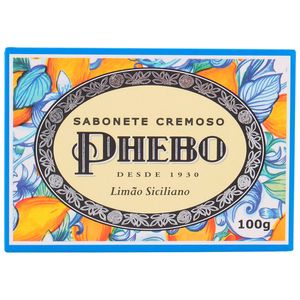 Sabonete Barra Phebo 100g Limao Sicilian