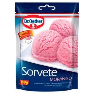 Po P/Sorvete Dr Oetker 150g Morango