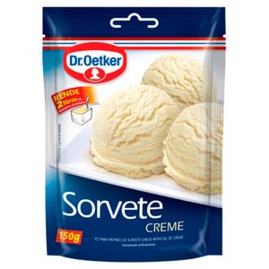 Po P/Sorvete Dr Oetker 150g Creme