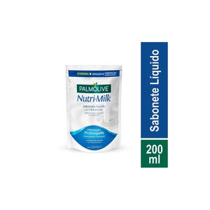 Sabonete Líquido Palmolive 200ml Nutrimilk Refil