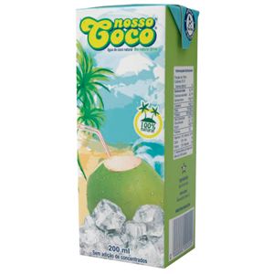 Agua Coco Nosso Coco 200ml