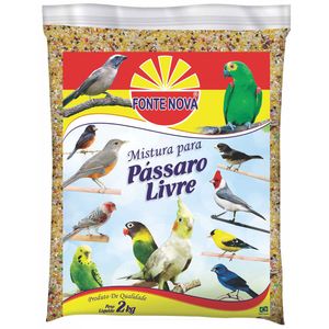 Mistura Fonte Nova 2kg Passaro Livre