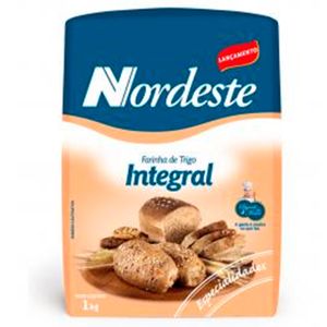 Farinha Trigo Nordeste 1kg Integral