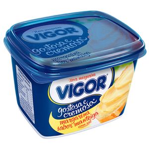 Margarina Vigor 500g Manteiga C/Sal