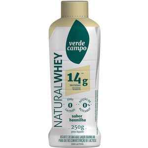 Iogurte Verde Campo 250g Whey 14g Baunil