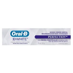 Creme Dental Oral-B 102g 3d Wh.Perfect