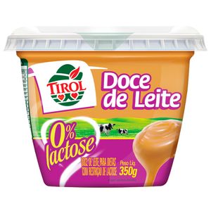 Doce Leite Tirol 350g Zero Lactose