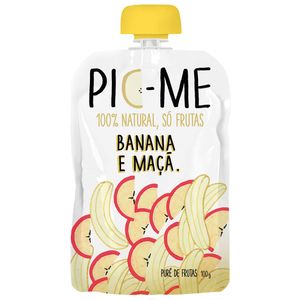 Pure Frutas Pic-Me 100g Banana/Maca