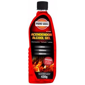 Acendedor  Alcool Gel Prime Grill 430g