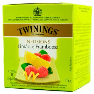 Cha Twinings 15g Limao/Framboesa