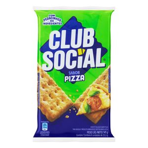 Biscoito Club Social 141g Pizza