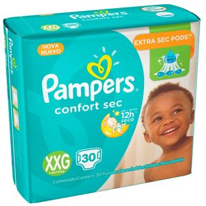 Fralda Pampers Conf.S.Pods Mega Xxg C/30