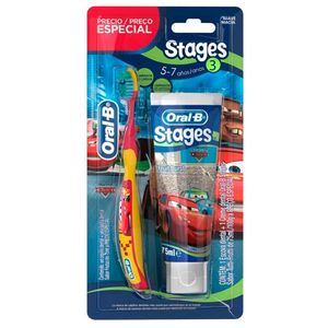 Kit Escova+Cr.Dental 100g Oral-B Princes
