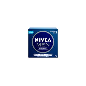 NIVEA MEN Sabonete em Barra Original Protect 3 em 1 90g