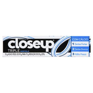 Creme Dental Close-Up 70g Tripla Hortela