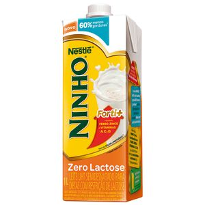 Leite Uht Ninho 1l Semidesnat Zr.Lactose