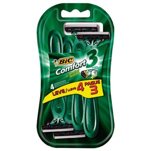 Aparelho Barbear Bic Comfort 3 L4p3 Sens