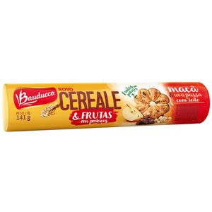 Biscoito Bauducco 141g Cereale Maca/Uva