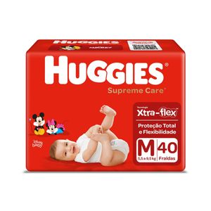 Fralda Huggies Supreme Care Mega M C/40