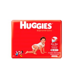 Fralda Huggies Supreme Care Mega G C/32