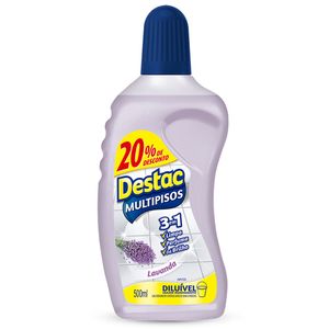 Limpa Piso Destac 500ml Multi.Lav.P.Esp