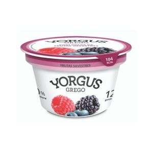 Iogurte Yorgus 130g Grego 12g Prot F.Sil