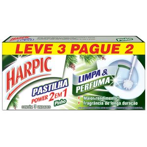 Pastilha Adesiva Harpic L3p2 2x1 Pinho