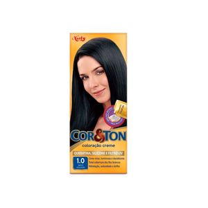 Coloracao Cor Ton 1.0 Preto Azulado