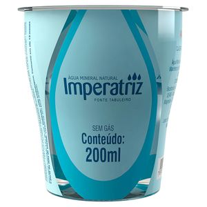 Agua Mineral Imperatriz 200ml Copo S/Gas