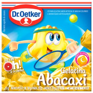 Po P/Gelatina Dr Oetker 20g Abacaxi