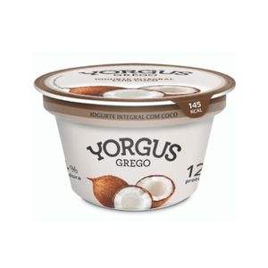 Iogurte Yorgus 130g Grego 12g Prot Coco