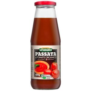 Passata Tomate Uniagro 680g Organico