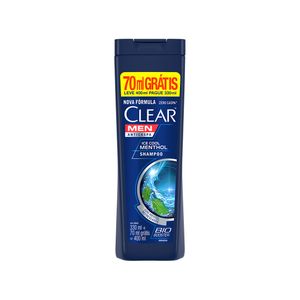 Shampoo Clear 400ml Men Ant.Cas.Gts 70ml