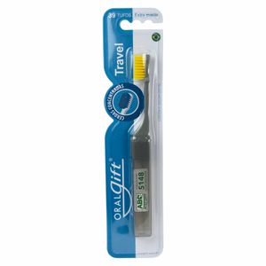 Escova Dental Oral Gift Travel C/Tampa